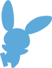 EX trainer Kit 2 (Plusle) symbol