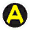 Yellow A Alternate symbol